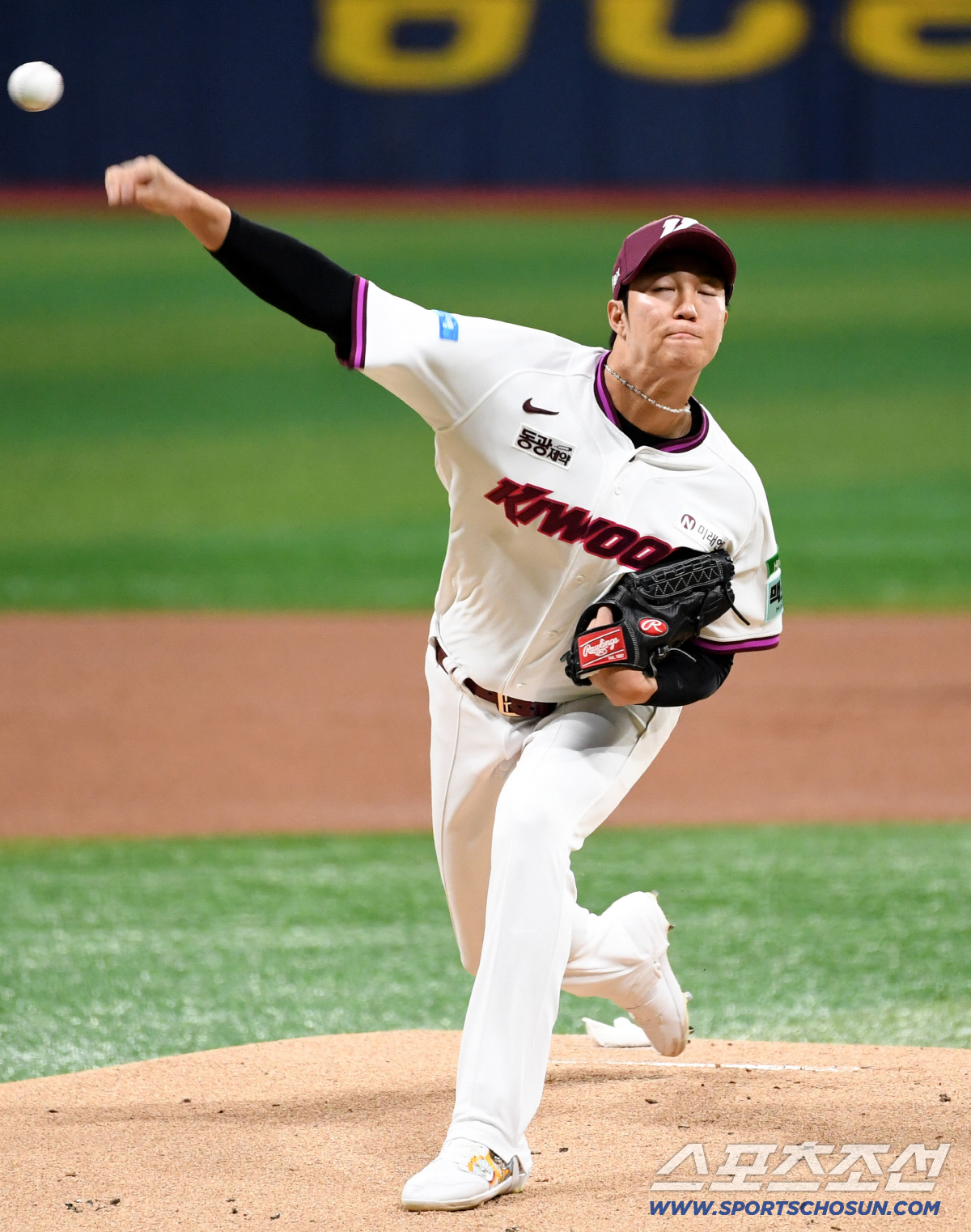 26일 서울 고척스카이돔에서 열린 키움과 KIA의 경기. 키움 안우진이 역투하고 있다. 고척=박재만 기자 pjm@sportschosun.com/2026.05.26/
