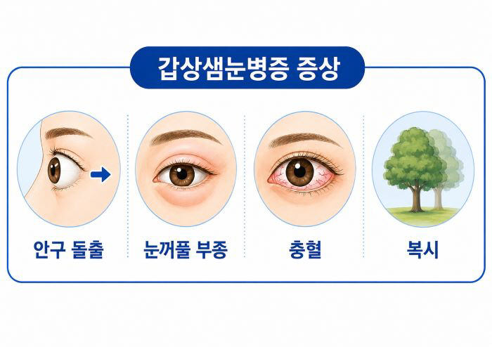 갑상선 환자 '눈 건강'도 살펴야…눈 튀어나오고 눈꺼풀 붓는다면 '갑상샘눈병증' 의심