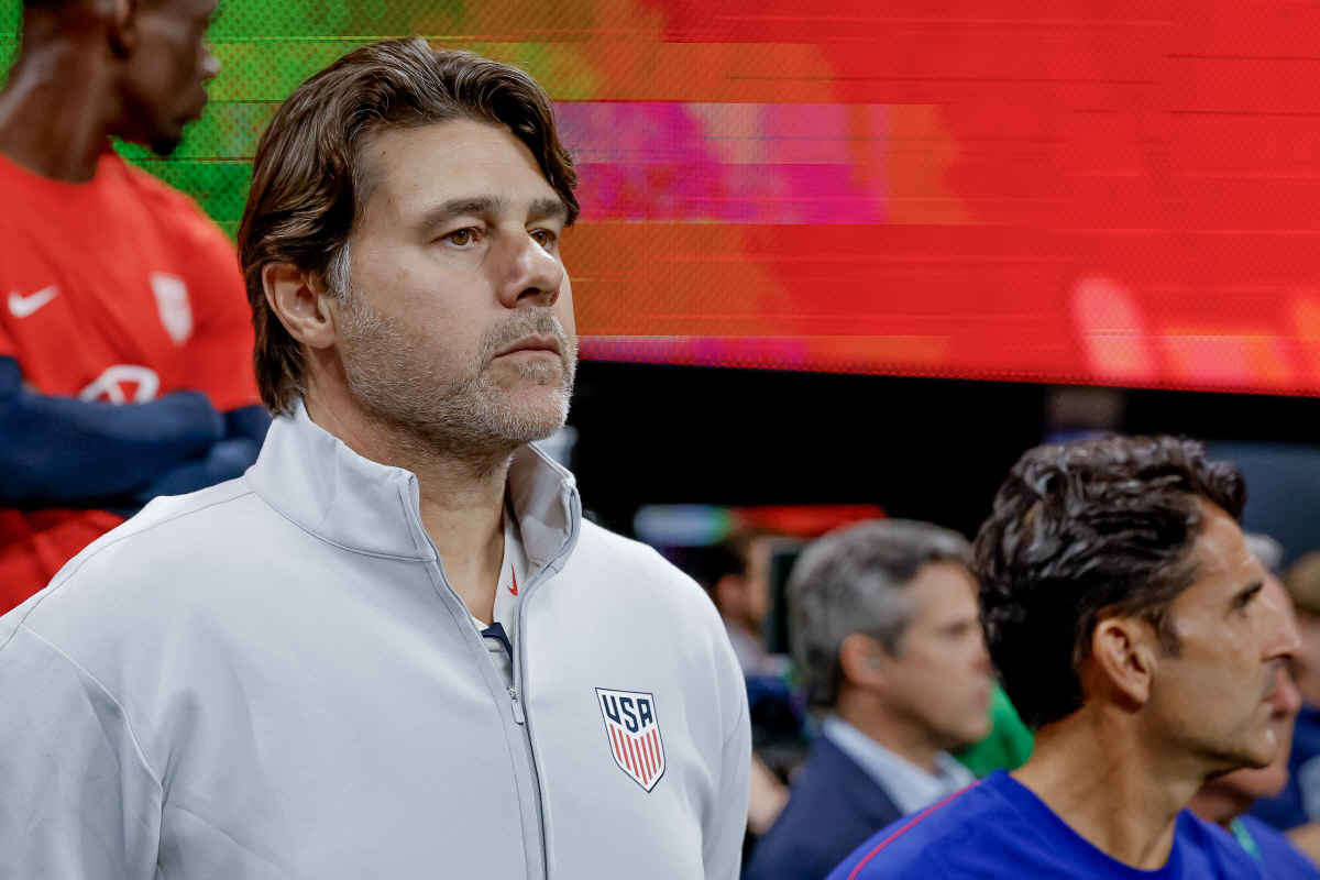 Head coach Mauricio Pochettino of the USA l