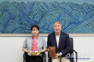 "장애어린이들 스포츠 통해 건강해지길!" '스마일 철녀' 김윤지의 선한 영향력, 푸르메재단에 1000만원 기부[오피셜]