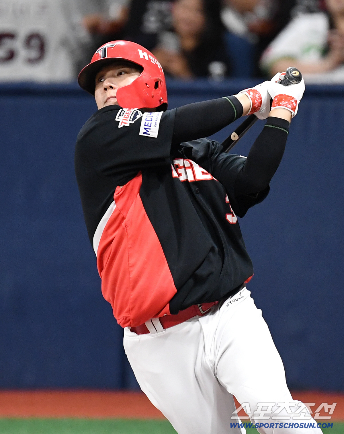 28일 고척 스카이돔에서 열린 키움과 KIA의 경기. 타격하고 있는 KIA 김선빈. 고척=송정헌 기자 songs@sportschosun.com/2026.05.28/