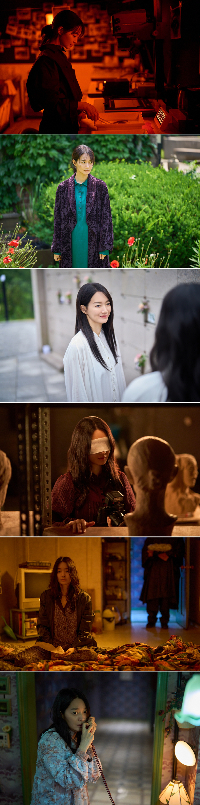 1인 2역 쌍둥이 열연 신민아, '눈동자' 분위기부터 미친(P) 아우라
