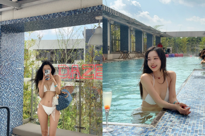 "잘 먹어도 42kg"..'박성광♥' 이솔이, 끈 비키니로 드러낸 아찔한 볼륨감