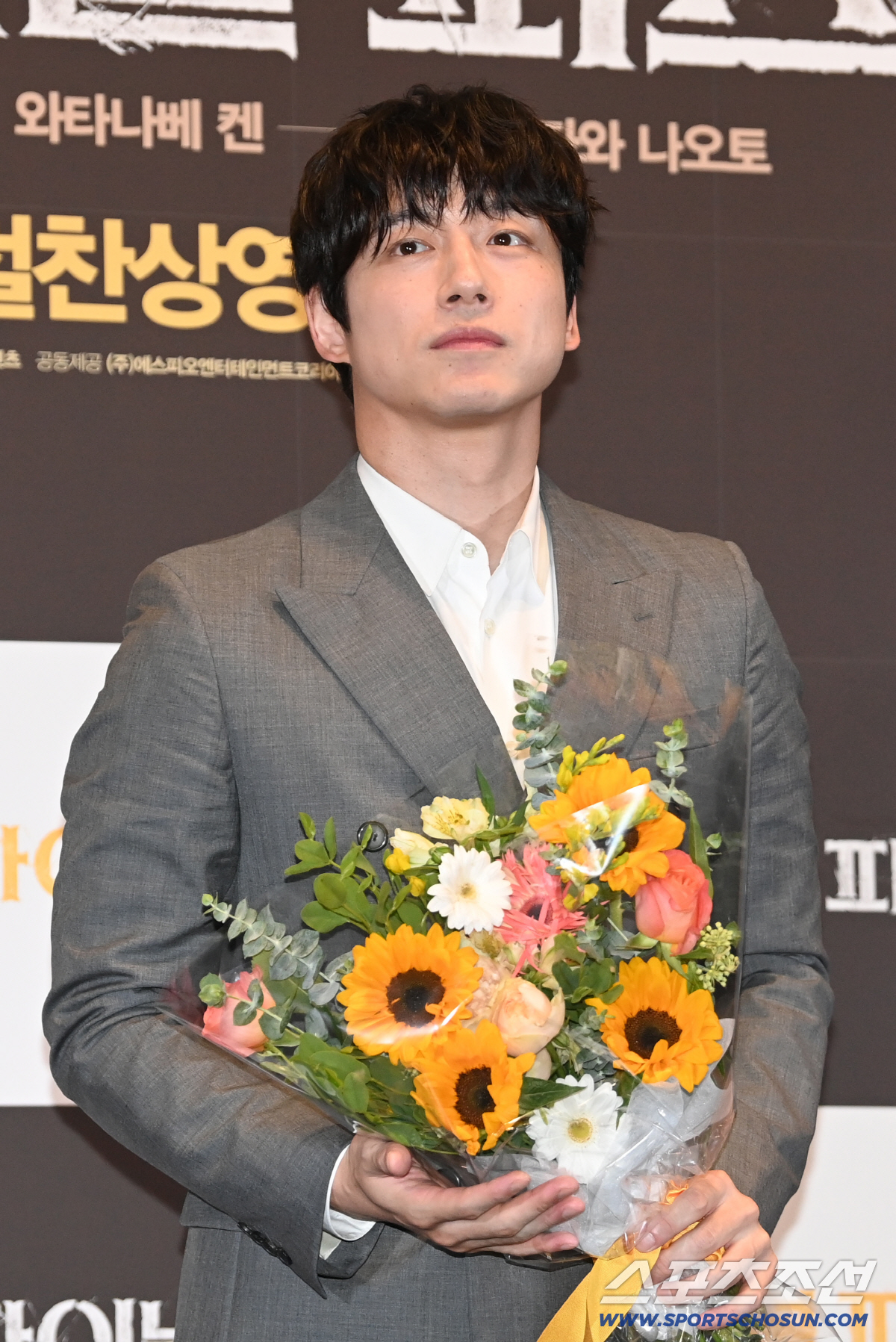 29일 메가박스 코엑스에서 열린 영화 '파이널 피스'의 배우 사카구치 켄타로의 내한 기자간담회, 사카구치 켄타로가 포즈를 취하고 있다. 허상욱 기자 wook@sportschosun.com/2026.05.29/