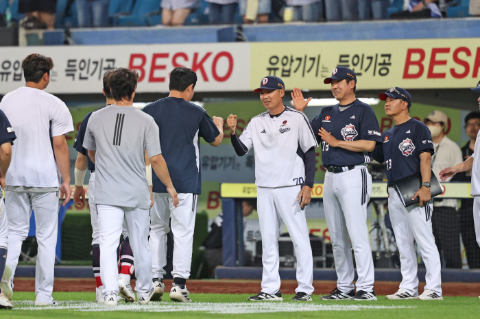 "강승호 최고의 활약…큰 점수차에도 끝까지 포기하지 않은 선수들, 칭찬하고 싶다"[승장 코멘트]