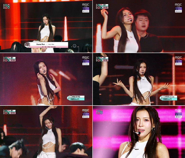 '23년만 음방' 하지원, 흑역사 지운 미모...복근까지 '현역 걸그룹 비주얼'