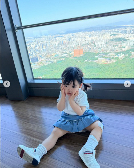 박수홍, 자식 농사 대성공…19개월 딸 '광고 18개' 섭렵하더니 포즈도 '척척'