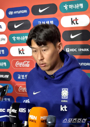 [트리니다드전 현장인터뷰]골 가뭄 씻은 손흥민, "차붐 기록 별로 생각 안해…월드컵 앞두고 들뜨지 않아야