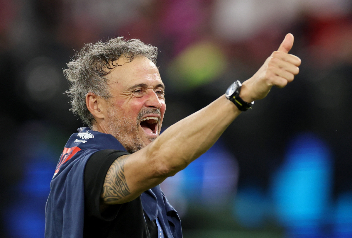 '챔스 2연패 위업!' PSG 승부사 엔리케 "행운이 함께하는 파리, 레전드? 관심 없어"[파리생제르맹 VS 아스널]