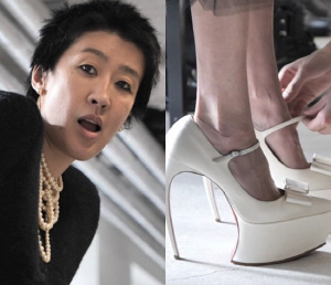 홍진경, 20cm 킬힐에 발목 꺾여.."미치겠더라" 파리 오디션서 열혈 워킹