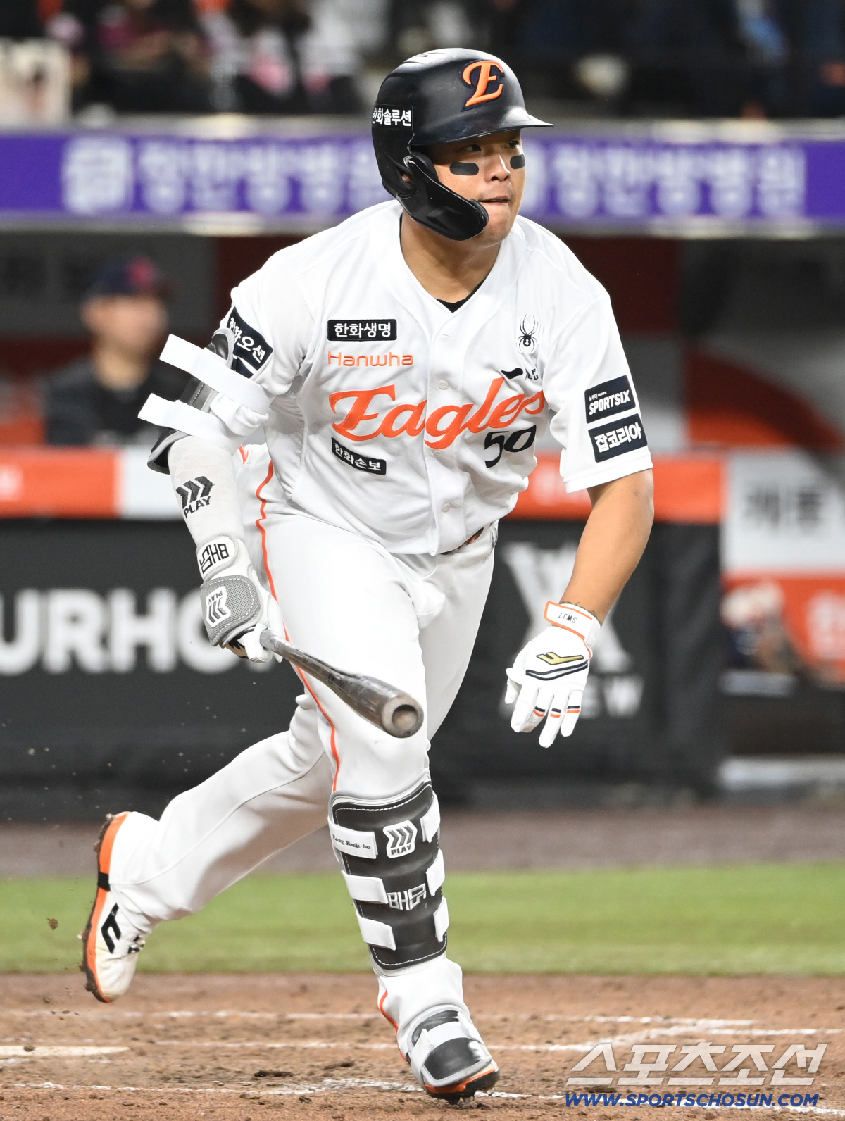 21일 대전 한화생명 볼파크에서 열린 롯데와 한화의 경기. 4회말 강백호가 안타를 치고 있다. 대전=허상욱 기자 wook@sportschosun.com/2026.05.21/