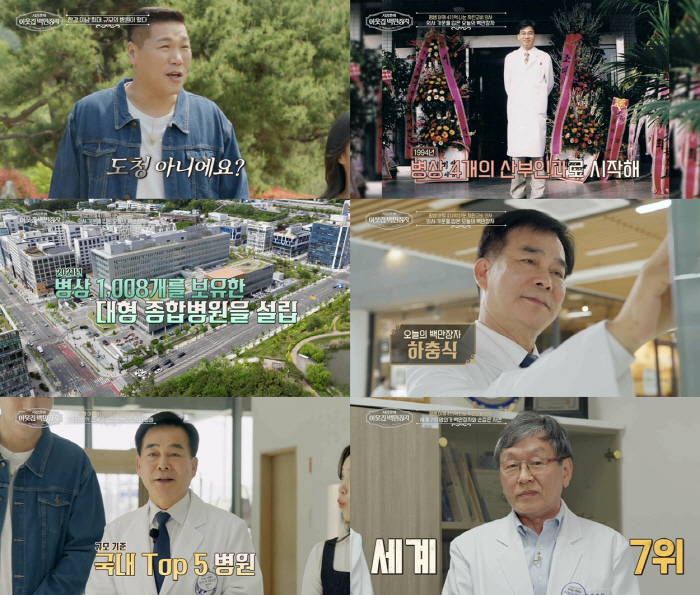 "병상 4개 산부인과→1008개 종합병원"…'의사 백만장자' 하충식, 성공 신화 이룬 비결('백만장자')