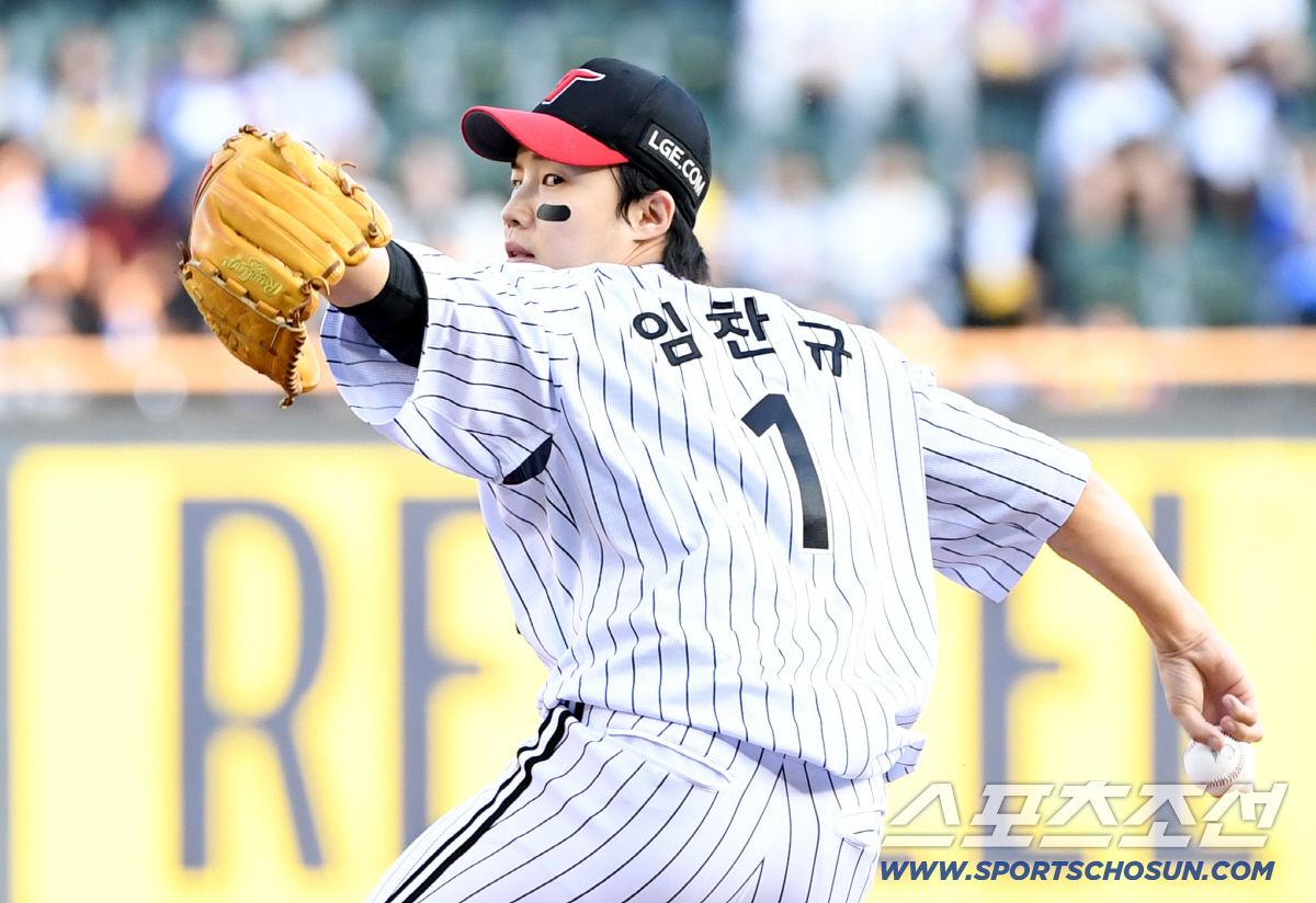 12일 잠실구장에서 열린 LG와 삼성의 경기. LG 임찬규가 역투하고 있다. 잠실=박재만 기자 pjm@sportschosun.com/2026.05.12/
