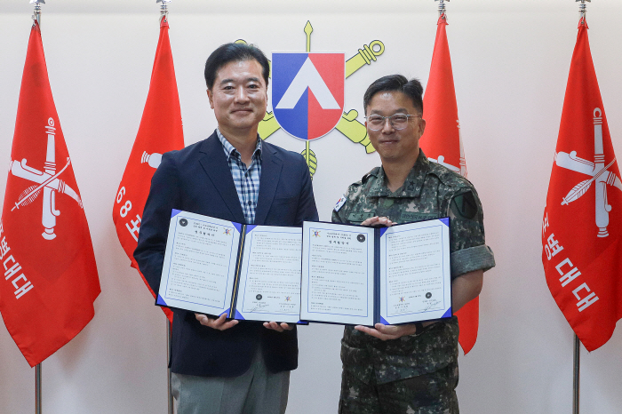 '시민 안전 지키는 장병들에게 활기를' 김포FC, 수도포병여단과 업무협약 체결