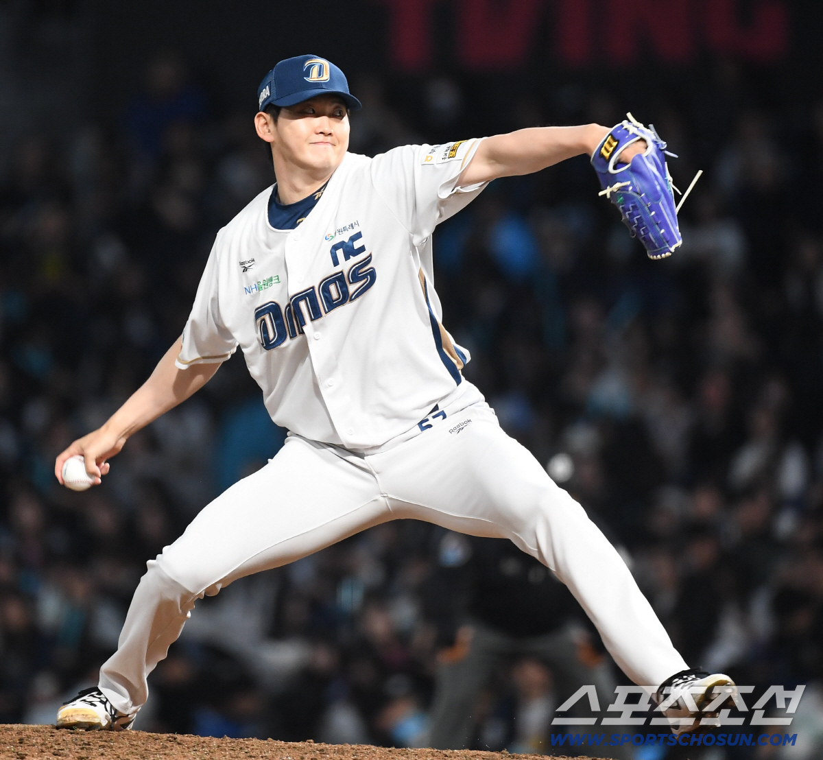 30일 창원 NC파크에서 열린 NC와 KIA의 경기. 투구하고 있는 NC 전사민. 창원=송정헌 기자 songs@sportschosun.com/2026.04.30/