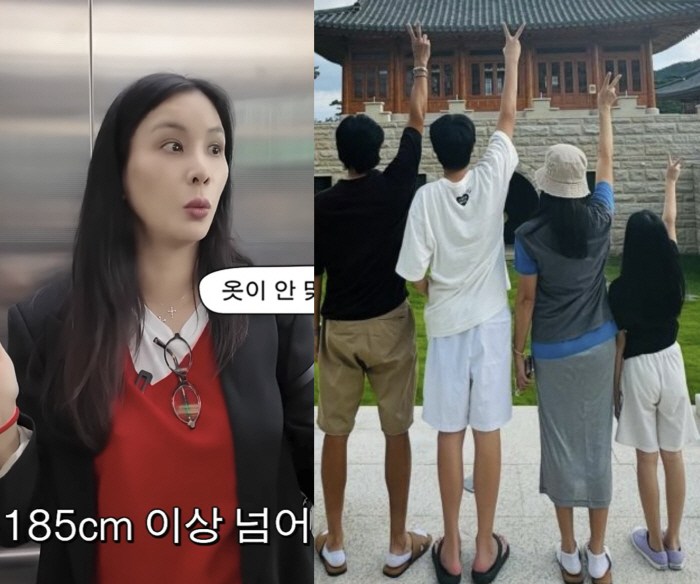 고소영, 16세 子 놀라운 근황.."185cm 넘고 벌크업, 장동건♥ 옷도 안 맞아"