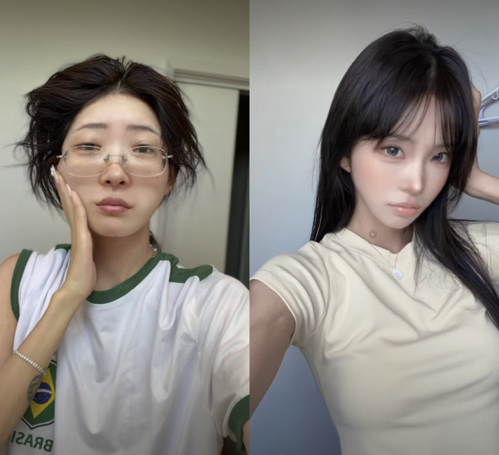 "'故최진실 딸' 최준희 맞아?" 안경 낀 민낯에 깜짝..확 달라진 분위기