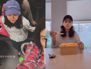 이효리, 부친상 곁 지켜준 옥주현 만났다 "똑똑 듬직 우리 리더 횰"