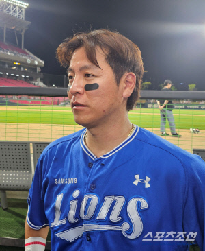 "순위표? 내 타율도 안 봐요" 강민호의 결정적 한방, 사자의 부활 알렸다…"내가 홈런칠줄은 몰랐네" [인터뷰]