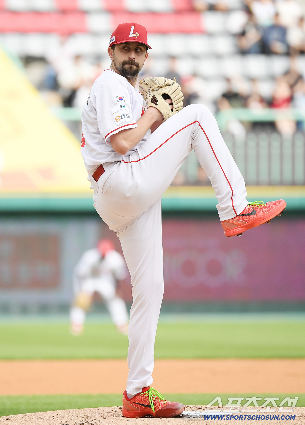 7일 인천 SSG랜더스필드에서 열린 KT 위즈와 SSG 랜더스의 경기. SSG 선발투수로 등판한 베니지아노. 인천=정재근 기자 cjg@sportschosun.com/2026.6.7/