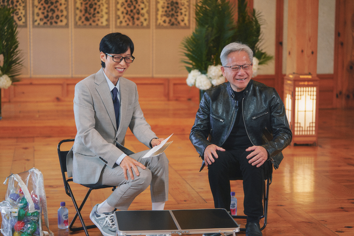 "깐부 형님이 여기 왜?"…젠슨 황, 전세계 첫 예능 '유퀴즈' 출격