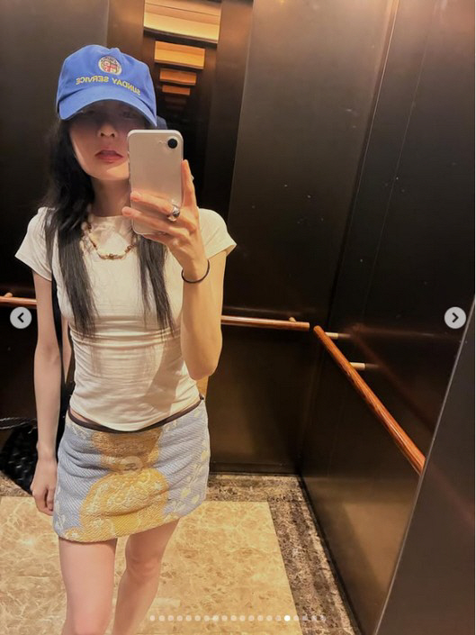 김민하, 얼마나 뺀 거야···민소매 톱 입고 드러낸 ‘뼈말라’ 근황에 팬들 걱정