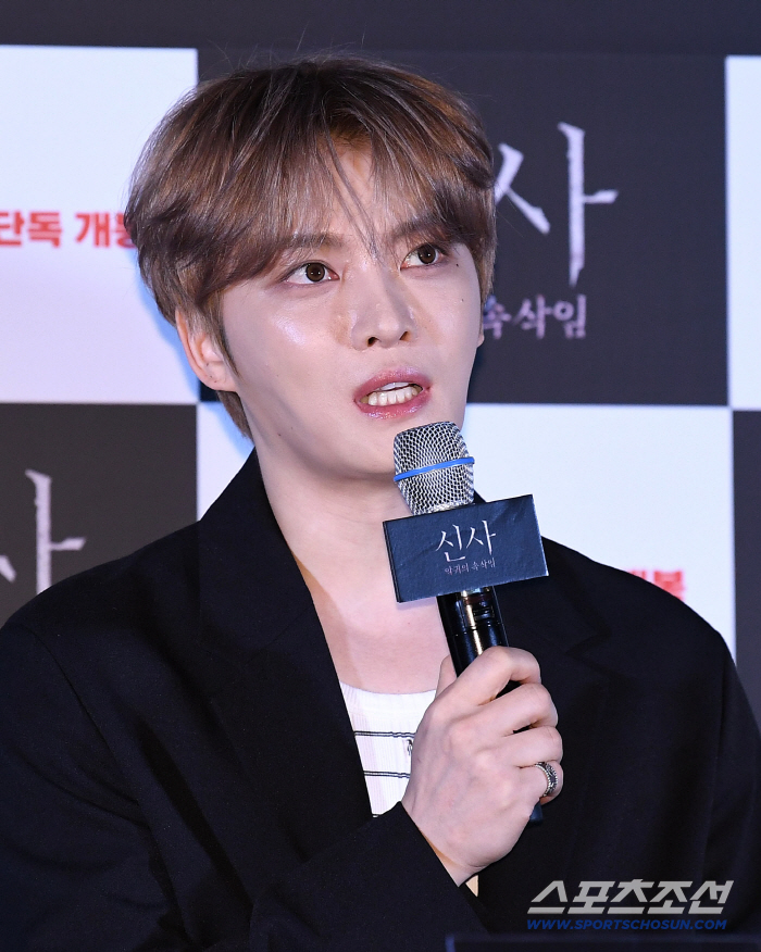 '신사: 악귀의 속삭임' 김재중 "한국 작품인데, 스태프 90%가 일본인…처음 영화하는 기분"
