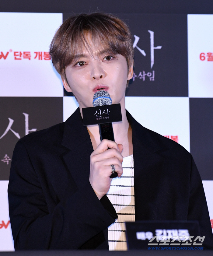 '신사: 악귀의 속삭임' 김재중 "OST 가창? 흔쾌히 참여, 결말과 잘 어울리는 곡"