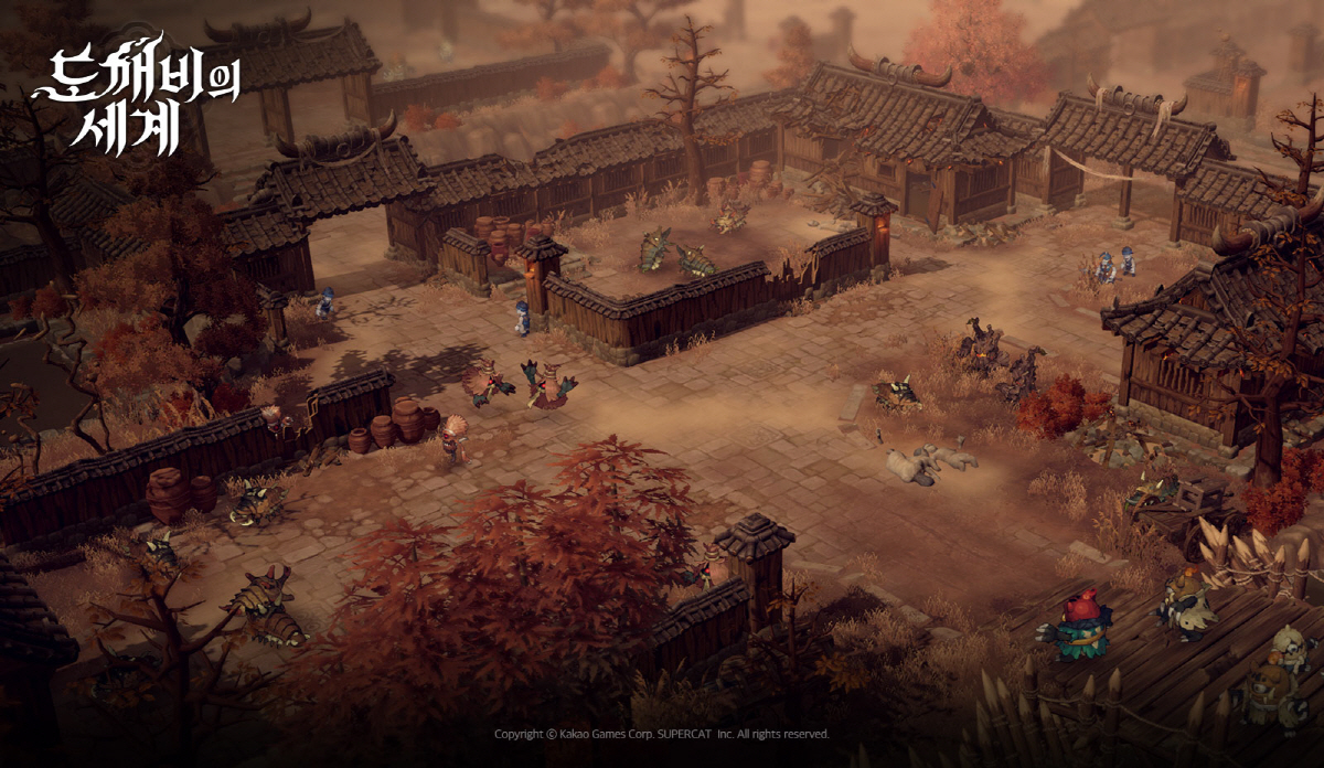 카카오게임즈의 한국적 소재 MMORPG '도깨비의세계', 인게임 이미지 첫 공개