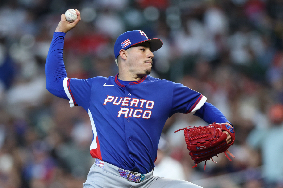 2026 WBC에서 푸에르토리코 대표팀으로 나섰던 약셀 리오스. AFP 연합뉴스