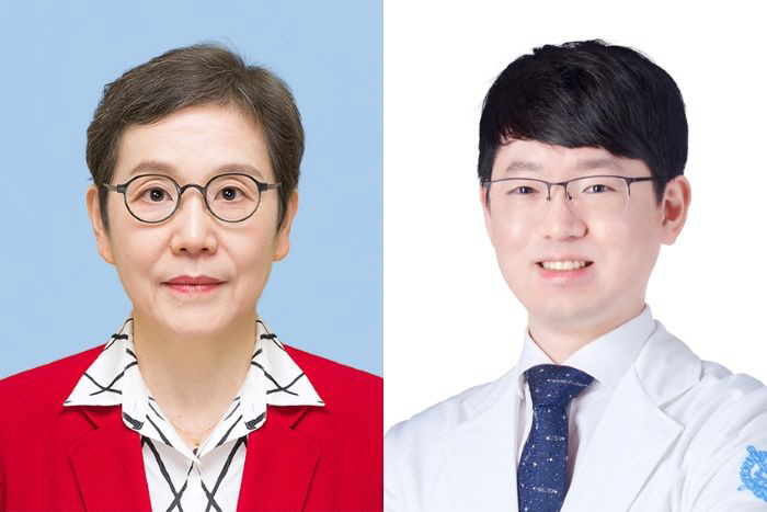 분당서울대병원 소화기내과 김나영 교수(왼쪽)와 최용훈 교수