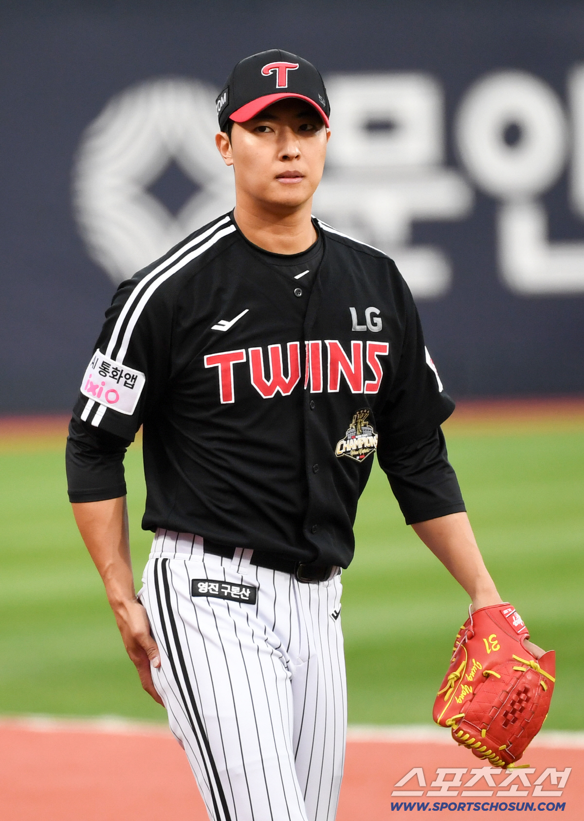 29일 수원KT위즈파크에서 열린 KT와 LG의 경기. 1회 마운드에 오른 LG 선발 이정용. 수원=박재만 기자 pjm@sportschosun.com/2026.04.29/