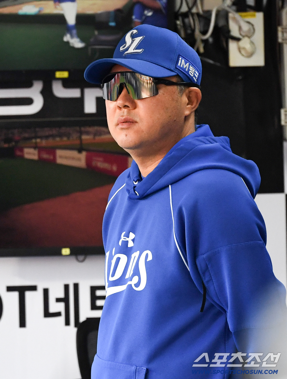 11일 수원KT위즈파크에서 열린 KT와 삼성의 경기. 삼성 박진만 감독이 경기를 지켜보고 있다. 수원=박재만 기자 pjm@sportschosun.com/2026.06.11/