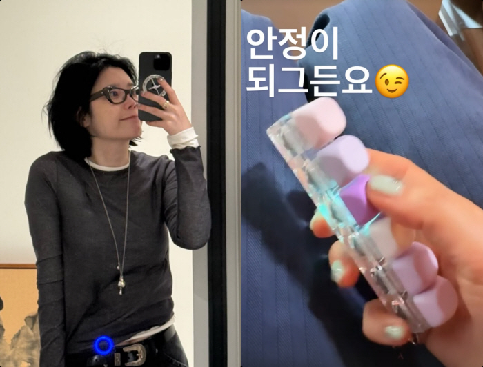 린, 이혼후 공황올 것 같다더니..키캡·말랑이로 찾은 평온 "안정이 되거든요"