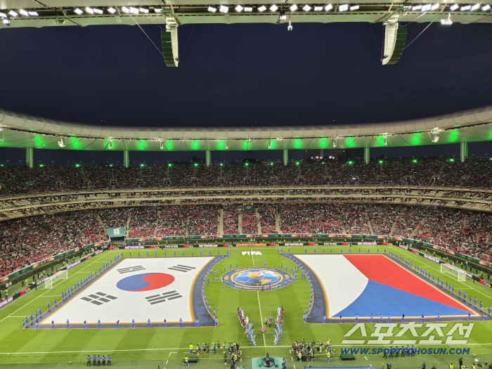 [체코전 현장 전반리뷰]"이강인→손흥민 중거리 위협적" 홍명보호, 주도권 잡고도 선제득점 실패→0-0 마무리