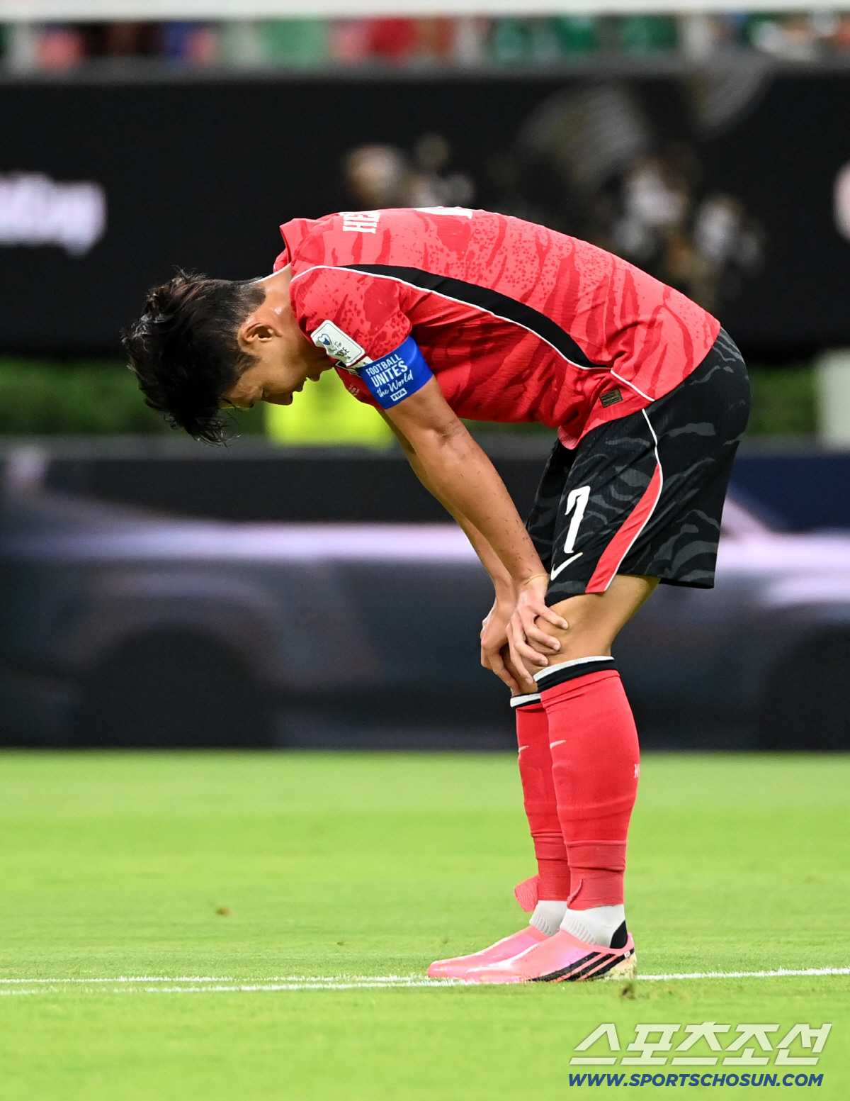 12일(한국시각) 멕시코 과달라하라 사포판의 에스타디오 과달라하라에서 열린 2026 북중미월드컵 대한민국과 체코의 경기. 손흥민이 슛팅을 실패하며 아쉬워하고 있다. 사포판(멕시코)=허상욱 기자 wook@sportschosun.com/2026.06.12/