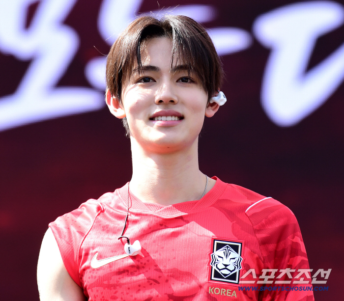 CORTIS's Seonghyeon Transforms into a Red Devil Today