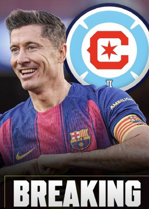 '흥민아, 미국에서 붙어보자' HERE WE GO 속보! 폴란드 레전드 '골잡이' 레반도프스키, MLS 시카고 FA 이적 임박..'이번 주말 미국에서 미팅, 2~3년 계약 제안'