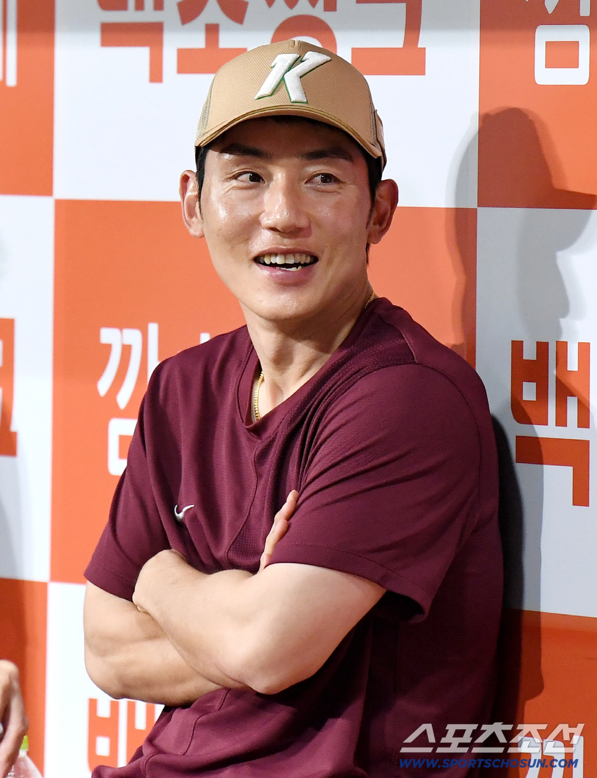 21일 고척 스카이돔에서 열리는 KBO리그 키움과 SSG 경기. 동료들과 함께 훈련 준비하는 키움 서건창. 고척=송정헌 기자 songs@sportschosun.com/2026.05.21/