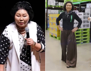 이순실, 위고비 맞고 36kg 감량..개미허리 자랑 "2XL→44반 스몰 입어" ('사당귀')