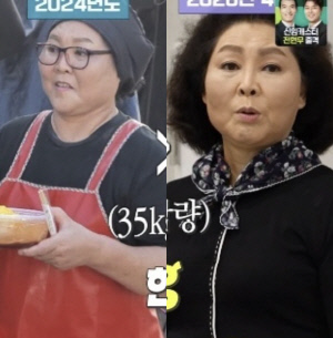 “2XL 입었는데 이제 44반” 이순실, 36kg 감량 후 폭풍 슬림..171cm·59kg 근황