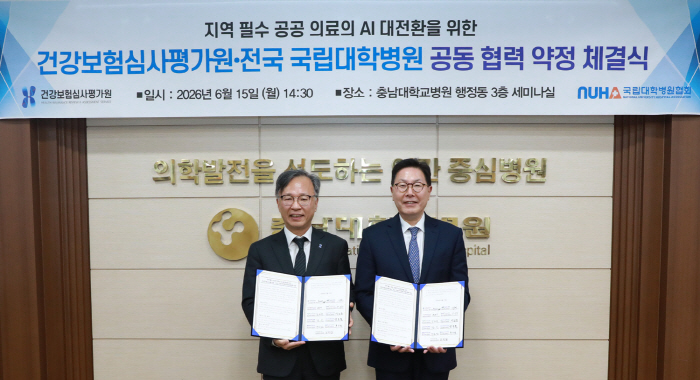HIRA and National University Hospital Association to Cooperate on a 'Major AI Transformation in Public Healthcare'... Expecting a 'Strong Synergy'