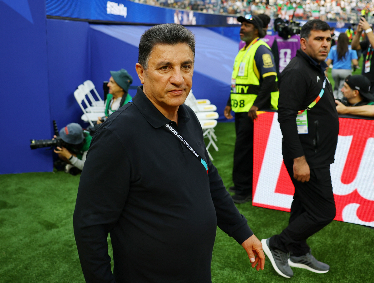 Iran coach Amir Ghalenoei