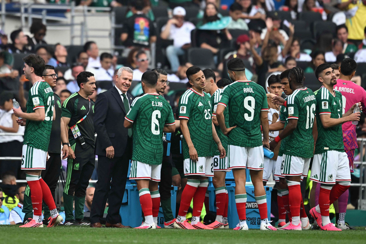 Mexico's head coach Javier Aguirre