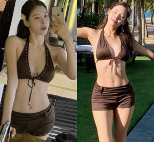 "남희두 좋겠네" '환연2' 이나연, 비키니로 뽐낸 '역대급 몸매'