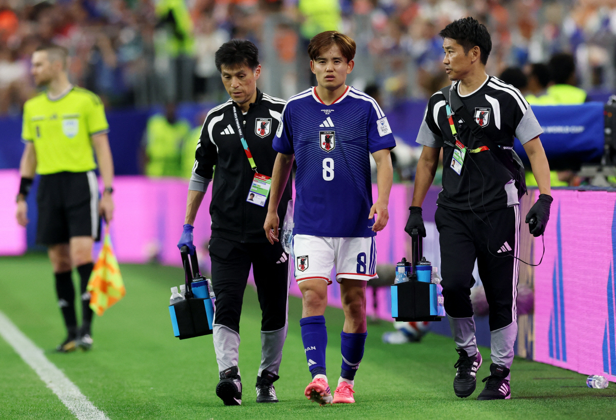 [월드컵 HOT오피셜] 일본 에이스 쿠보 결장 확정. 日축협 "쿠보 튀니지 2차전 못 나온다". 쿠보 공백, 플랜 B까지 나왔다