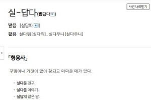 [이런말저런글] 실없는 부채 손