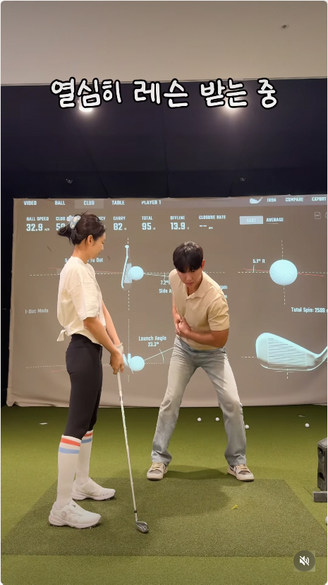 “AI 영상인 줄” 블핑 제니, 초미니 골프웨어 입고 그린 접수…‘골린이 졸업’ 국보급 몸놀림