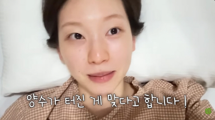 김진경, 월드컵 떠난 ♥김승규 없이 '홀로 출산'…"12시간 진통"