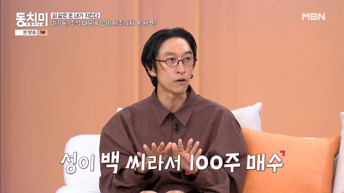 Bbaek Ga Laments Late Discovery of Samsung Electronics Windfall 'I Bought Only 100 Shares Because My Last Name Is Baeck'